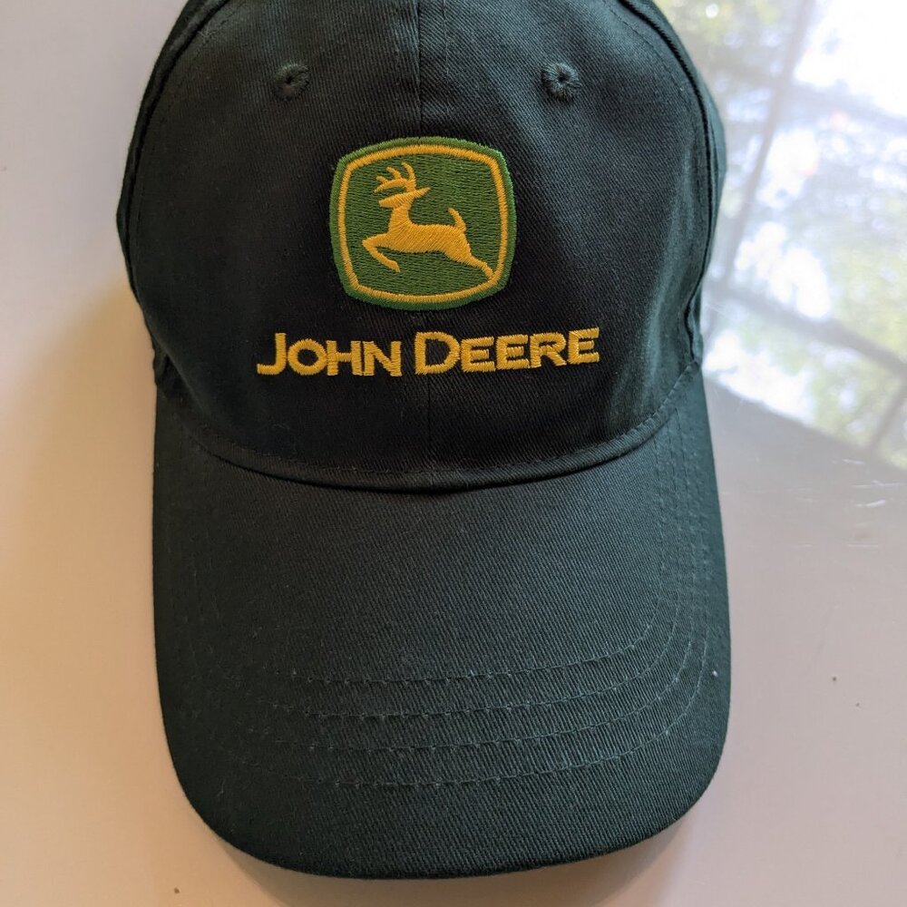 John Deere Licensed Green Cap / Hat ~ adjustable- Looks new!